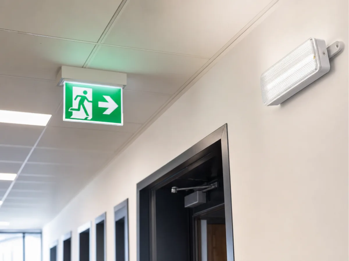 Emergency lighting installation