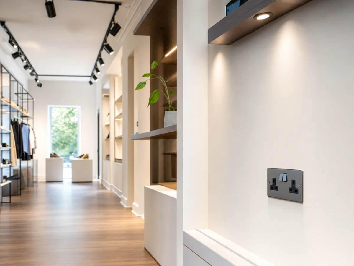 Shop fit out electrical